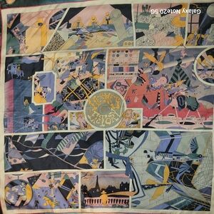 Vintage Hermes Silk Scarf